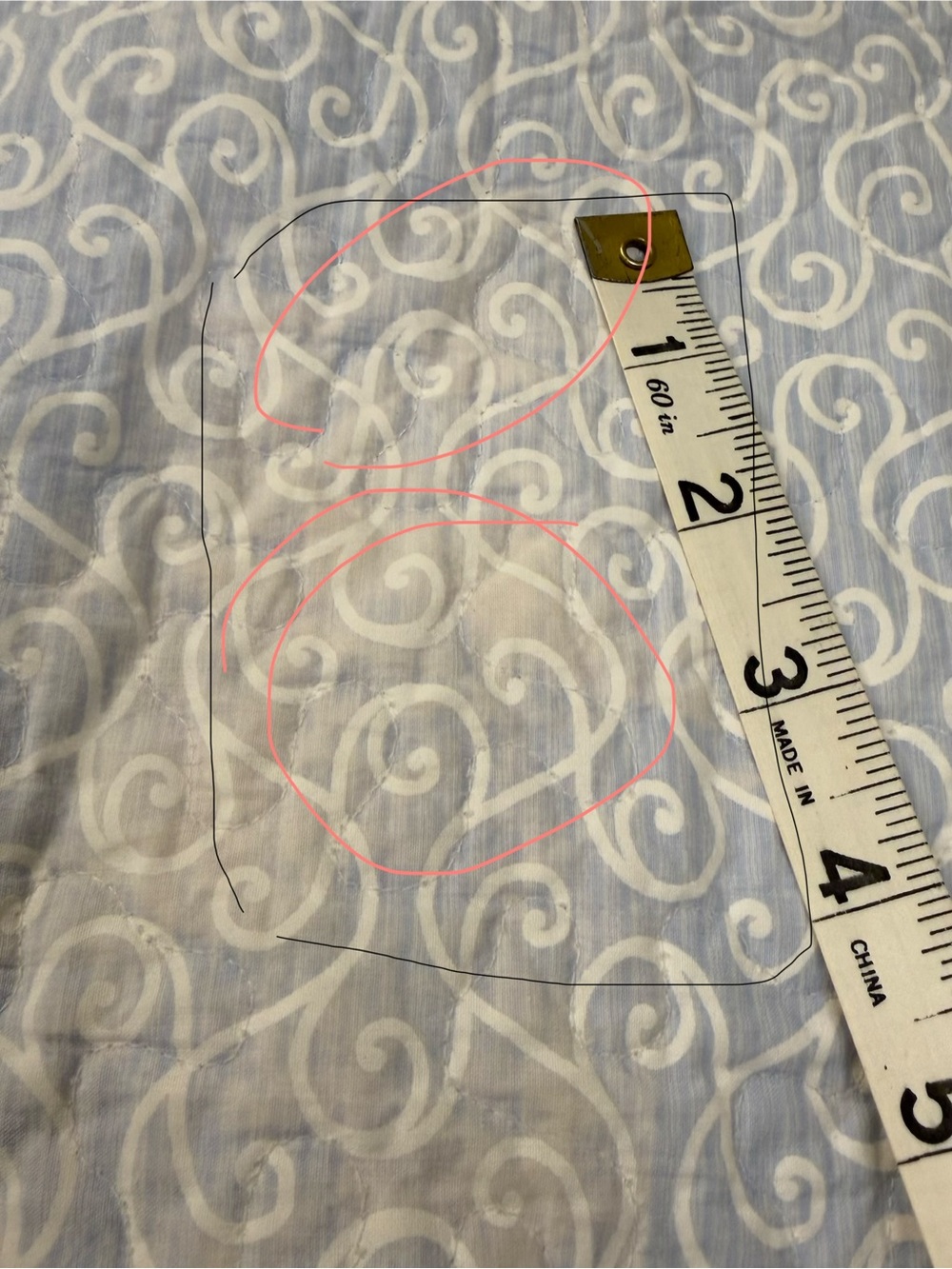 Authentic Vintage Yves Delorme Paris "Jacinthe" Quilted Coverlet Bedspread Queen - Picture 10 of 11